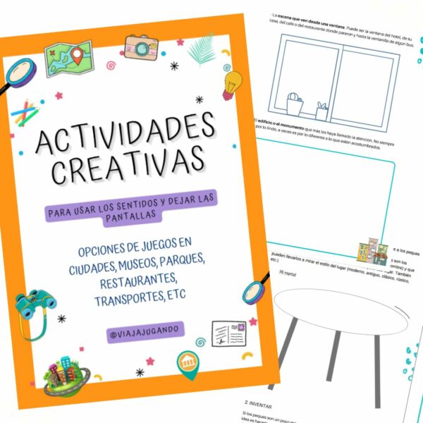 Actividades creativas para no usar pantallas. (pdf)