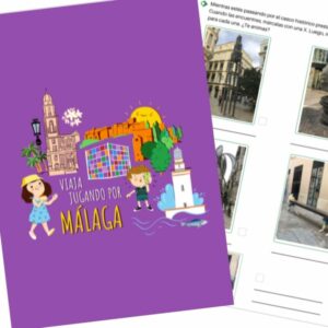 viaja jugando por Málaga con niños