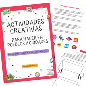 Actividades para hacer en las CIUDADES (pdf para imprimir)