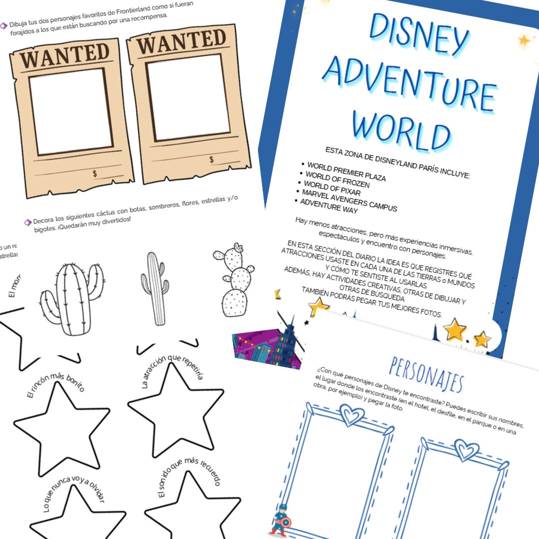 Diario de viaje DISNEYLAND PARÍS - SUPERHÉROES Y SUPERHEROÍNAS (pdf) 4 Diario de viaje DISNEYLAND PARÍS - SUPERHÉROES Y SUPERHEROÍNAS (pdf) - Imagen 3