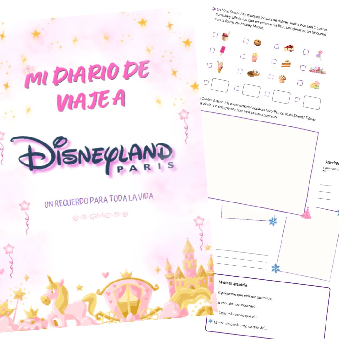 diario de viaje Disneyland París Princesas